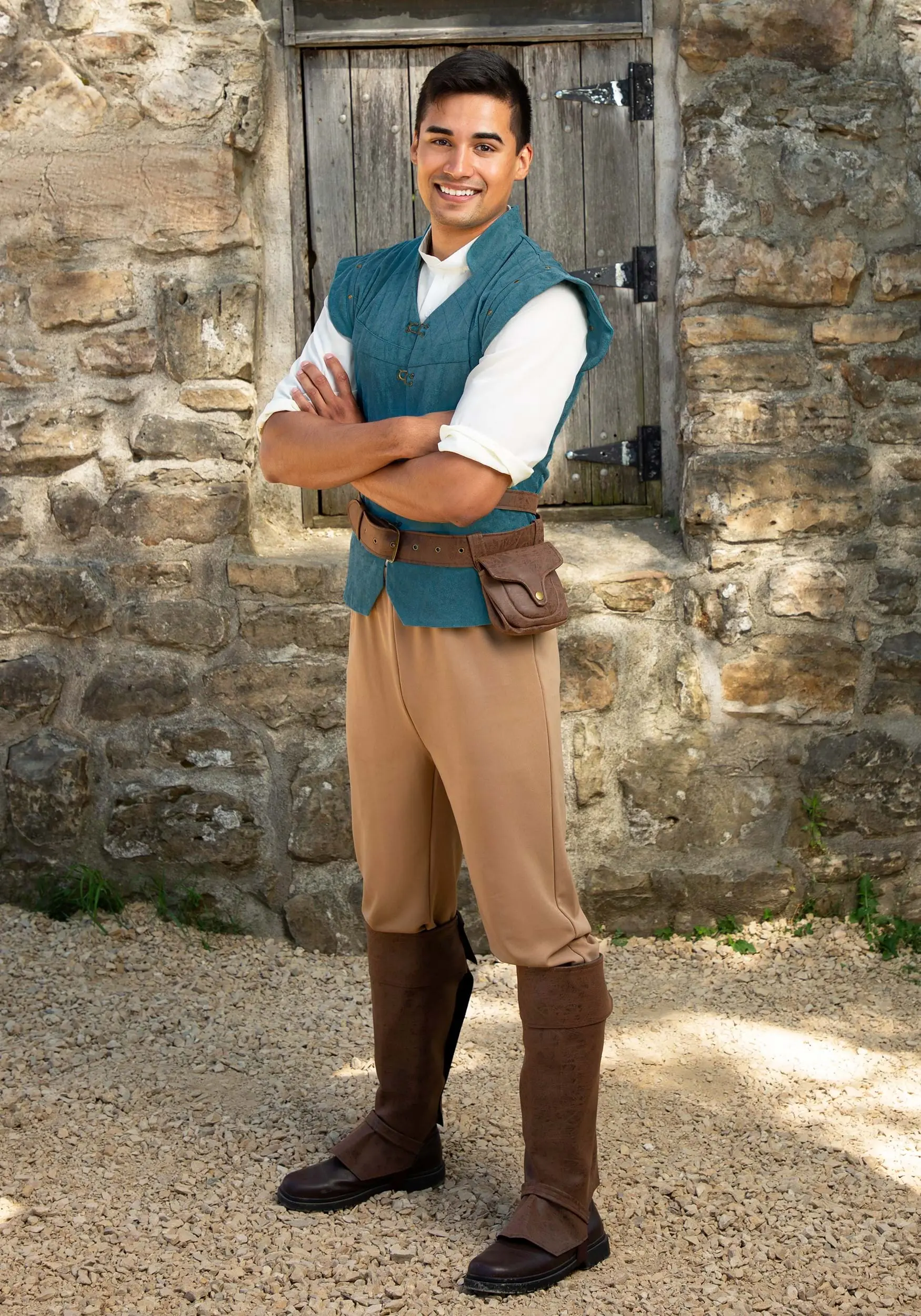 Fun Costumes Flynn Rider Costume For Men From Disney's Tangled 5 Fun Costumes Flynn Rider Costume For Men From Disney's Tangled - Image 3