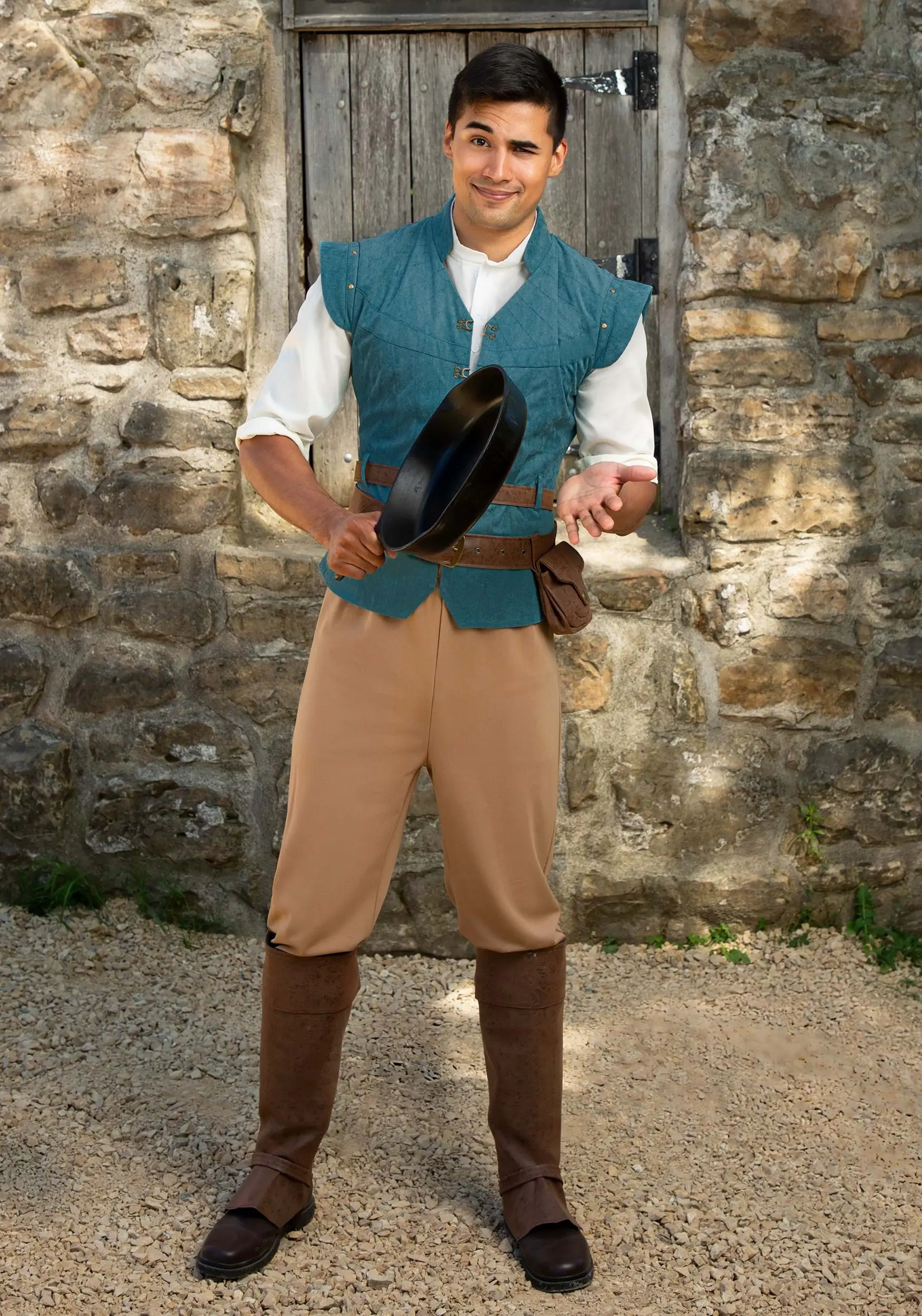 Fun Costumes Flynn Rider Costume For Men From Disney's Tangled 6 Fun Costumes Flynn Rider Costume For Men From Disney's Tangled - Image 4