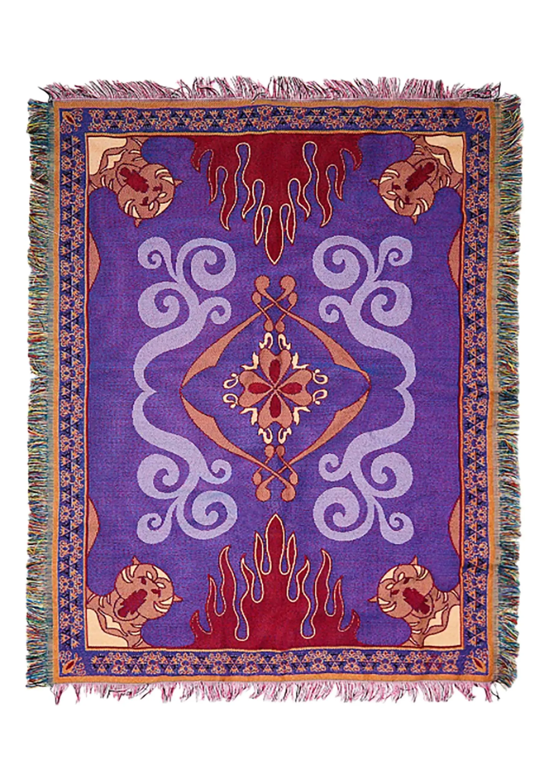 Northwest Company Aladdin Magic Carpet Tapestry Throw 4 Northwest Company Aladdin Magic Carpet Tapestry Throw - Image 2