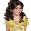 Disguise Beauty And The Beast Belle Wig For Kids 2 Disguise Beauty And The Beast Belle Wig For Kids -Video Game Costumes Shop beauty and the beast belle kids wig