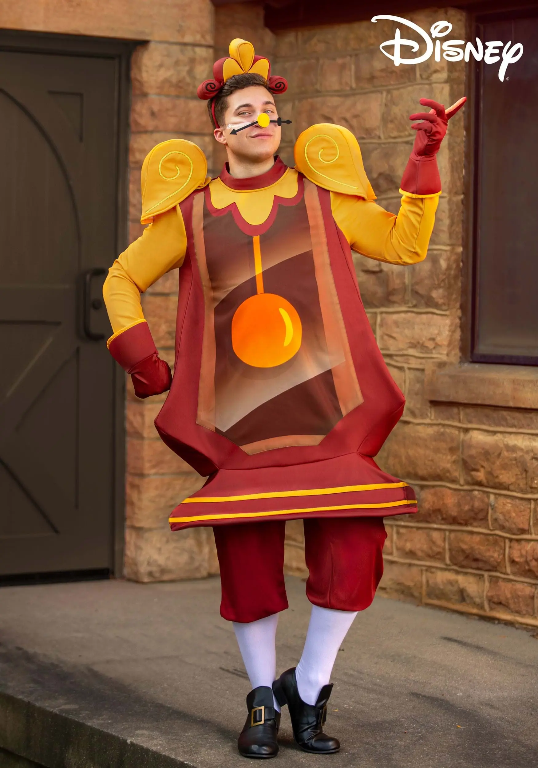 Fun Costumes Cogsworth Costume For Men From Disney's Beauty And The Beast 3 Fun Costumes Cogsworth Costume For Men From Disney's Beauty And The Beast