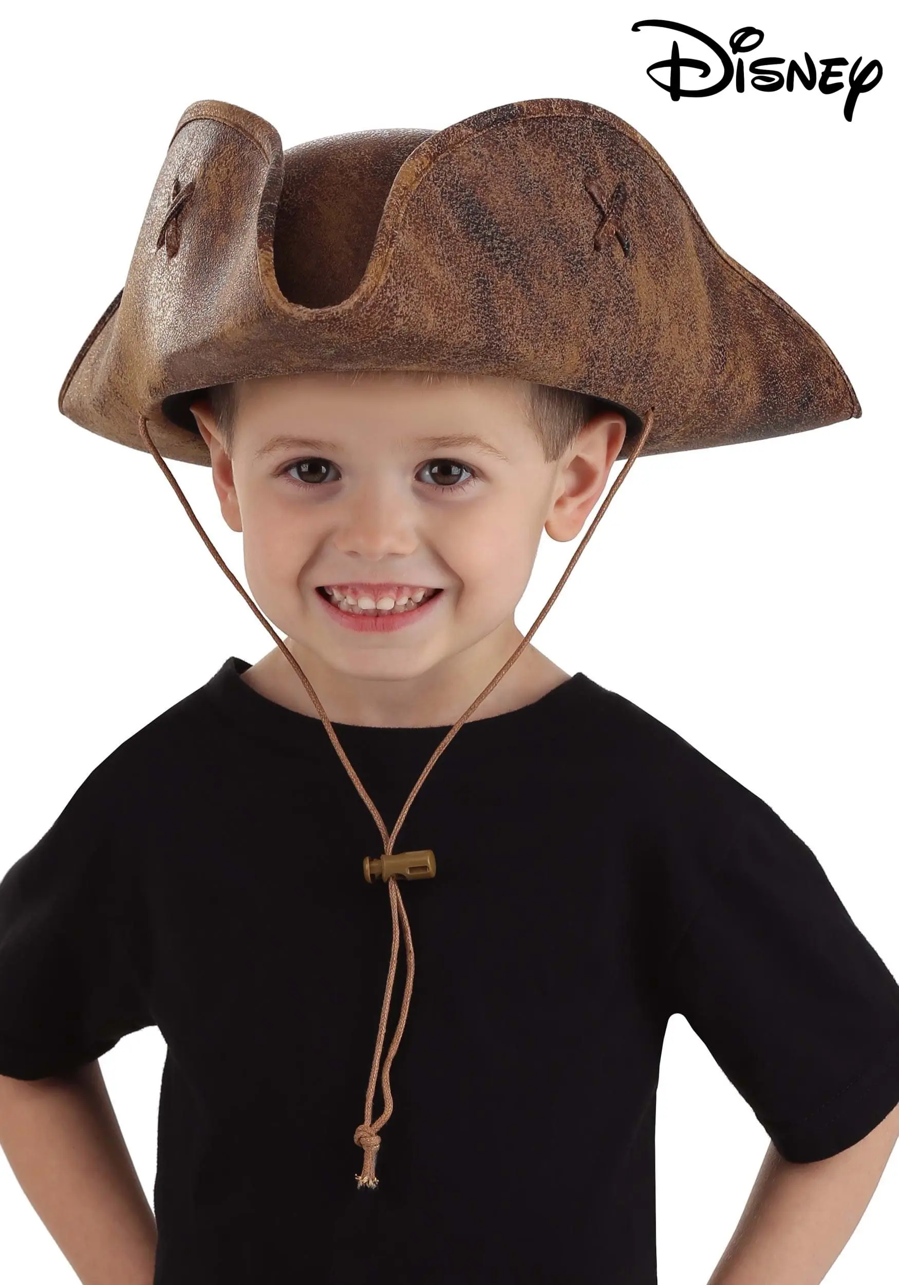 Elope Disney Boy's Pirates Of The Caribbean Jack Sparrow Toddler Hat 3 Elope Disney Boy's Pirates Of The Caribbean Jack Sparrow Toddler Hat