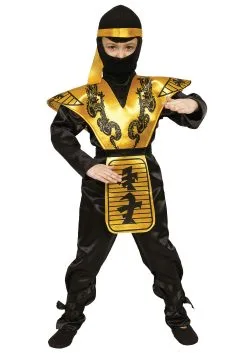Dress Up America Boys Mortal Ninja Costume