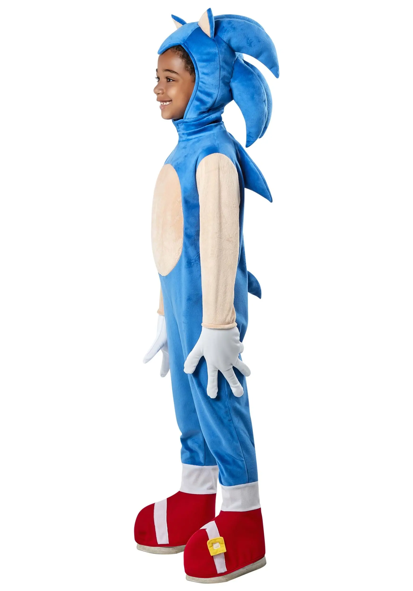 Rubies Costume Co. Inc Sonic The Hedgehog Deluxe Costume For Boys 5 Rubies Costume Co. Inc Sonic The Hedgehog Deluxe Costume For Boys - Image 3