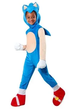Rubies Costume Co. Inc Sonic The Hedgehog Deluxe Costume For Boys 9 Rubies Costume Co. Inc Sonic The Hedgehog Deluxe Costume For Boys -Video Game Costumes Shop boys sonic the hedgehog deluxe costume alt 3
