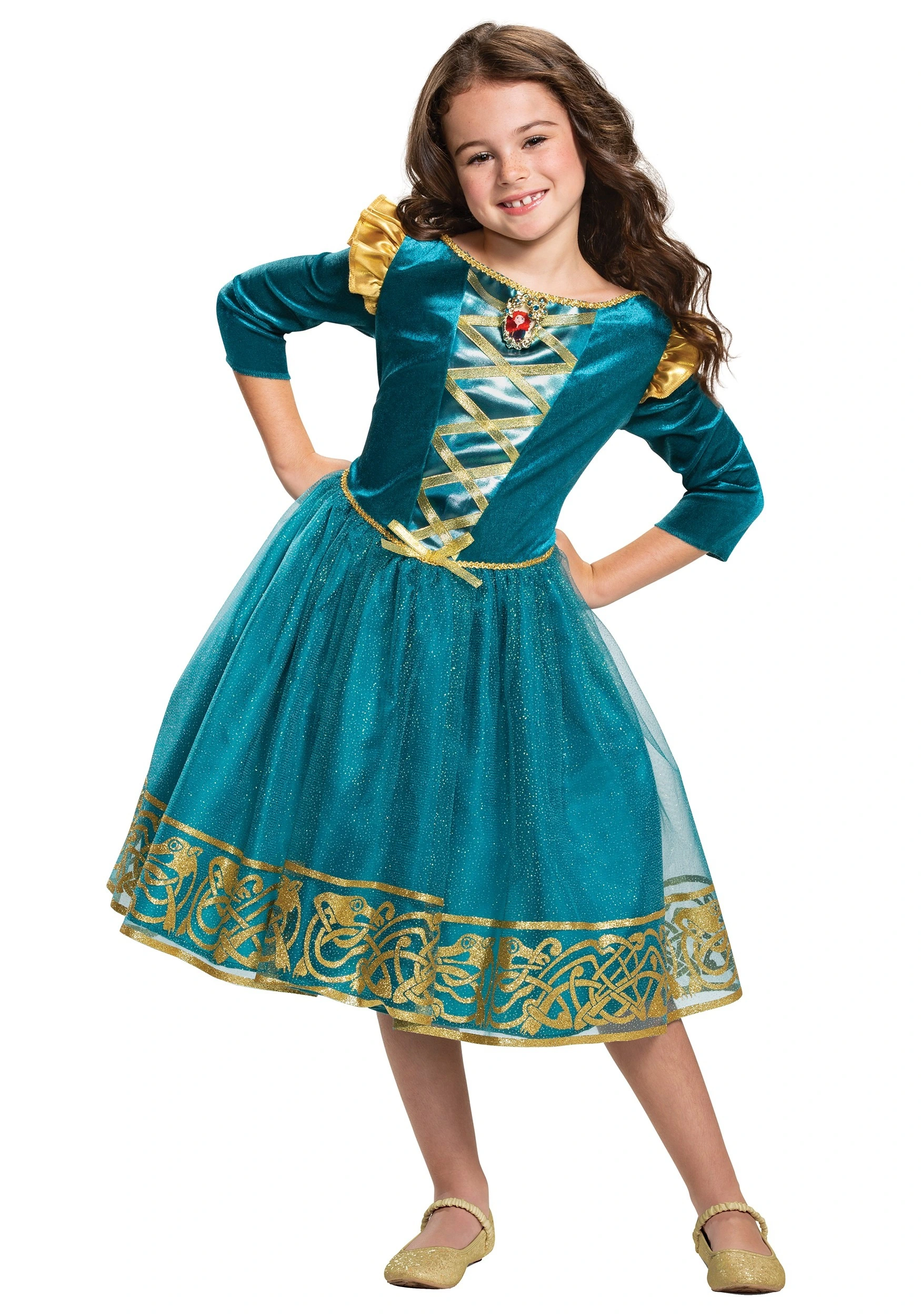 Disguise Brave Merida Classic Costume For Girls 3 Disguise Brave Merida Classic Costume For Girls