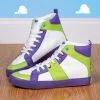 Ground Up Disney Buzz Lightyear High Top Shoes For Men 1 Ground Up Disney Buzz Lightyear High Top Shoes For Men -Video Game Costumes Shop buzz lightyear mens high top shoes