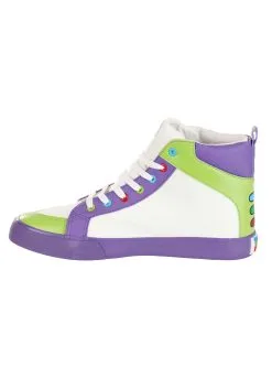 Ground Up Kid's Buzz Lightyear Youth High Top Shoes 17 Ground Up Kid's Buzz Lightyear Youth High Top Shoes -Video Game Costumes Shop buzz lightyear youth high top shoes alt 6