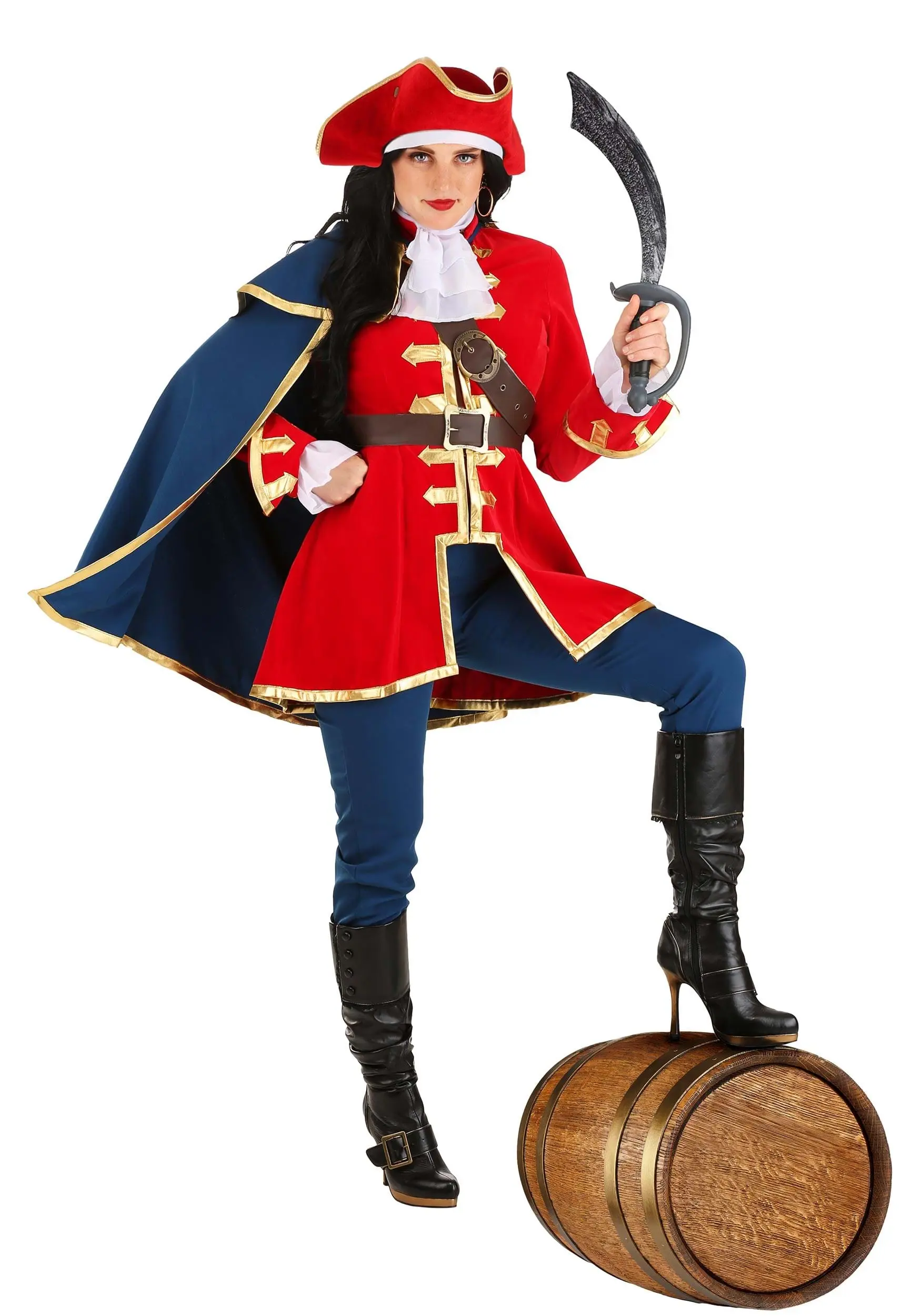 Fun Costumes Captain Pirate Women's Costume 3 Fun Costumes Captain Pirate Women's Costume