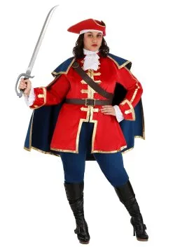 Fun Costumes Captain Pirate Women's Plus Size Costume
