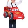 Disguise Cars Lightning McQueen 3D Costume For Toddlers -Video Game Costumes Shop cars lightning mcqueen 3d toddler costume main upd