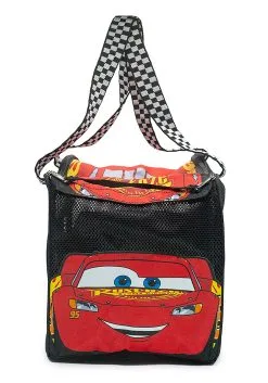 Buckle-Down Pixar Cars Lightning McQueen Carrier For Pets -Video Game Costumes Shop cars lightning mcqueen pet carrier alt 2