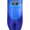 Studio Halloween Blue Sus Crewmate Killer Costume For Kids -Video Game Costumes Shop child blue sus crewmate killer costume