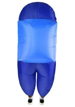 Studio Halloween Blue Sus Crewmate Killer Costume For Kids 7 Studio Halloween Blue Sus Crewmate Killer Costume For Kids -Video Game Costumes Shop child blue sus crewmate killer costume alt 1