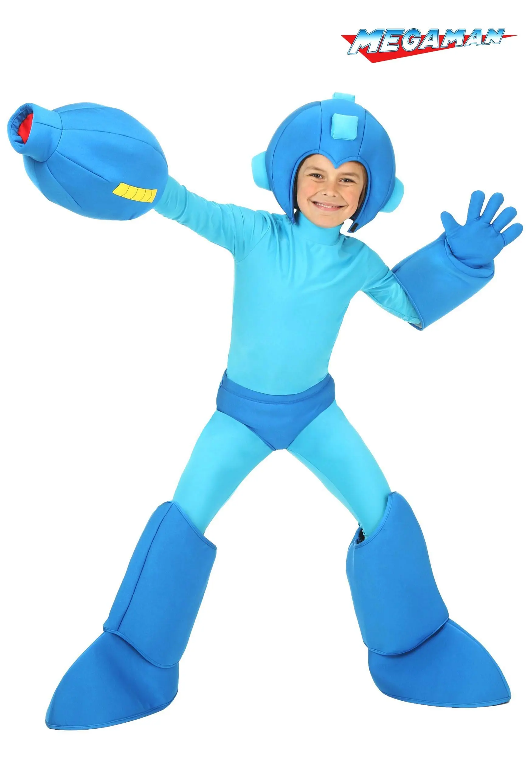 Fun Costumes Kid's Mega Man Costume 3 Fun Costumes Kid's Mega Man Costume