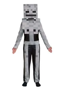 Disguise Minecraft Kid's Classic Skeleton Costume 9 Disguise Minecraft Kid's Classic Skeleton Costume -Video Game Costumes Shop child minecraft classic skeleton costume alt 3