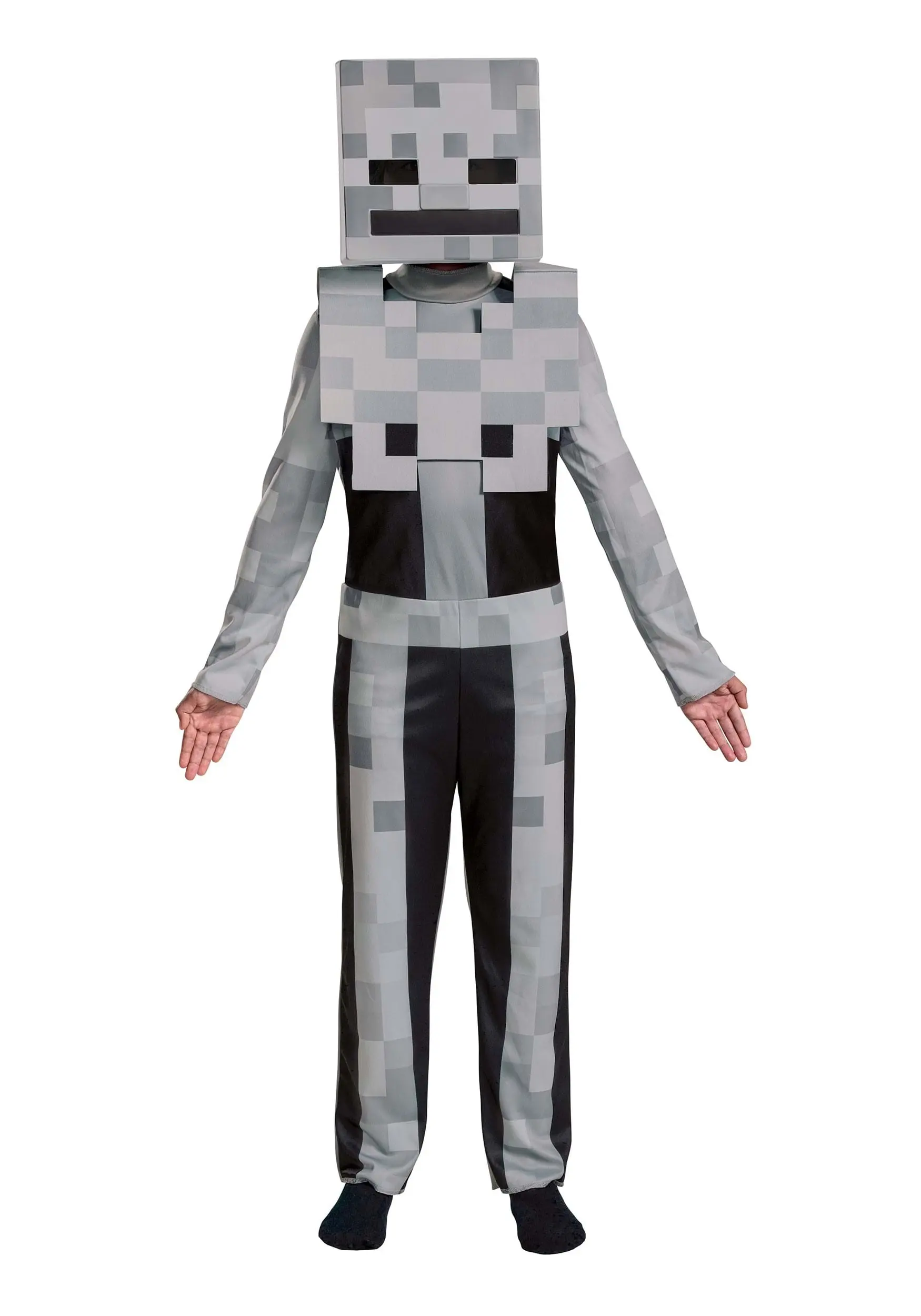 Disguise Minecraft Kid's Classic Skeleton Costume 6 Disguise Minecraft Kid's Classic Skeleton Costume - Image 4