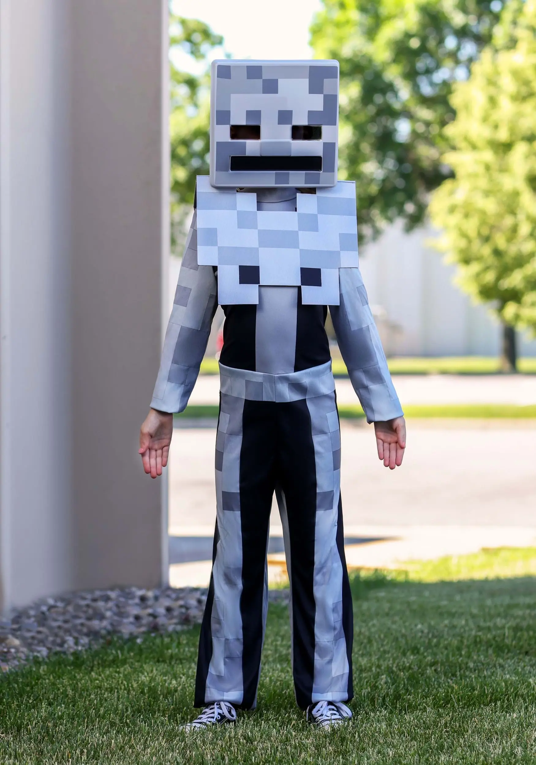 Disguise Minecraft Kid's Classic Skeleton Costume 3 Disguise Minecraft Kid's Classic Skeleton Costume