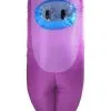 Studio Halloween Purple Sus Crewmate Killer Costume For Kids 2 Studio Halloween Purple Sus Crewmate Killer Costume For Kids -Video Game Costumes Shop child purple sus crewmate killer costume