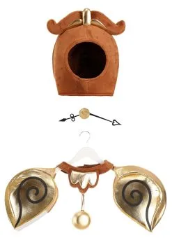 Guangzhou Fashion Travelling Goods Co. Ltd Cogsworth Adult Costume Kit -Video Game Costumes Shop cogsworth costume kit alt 6