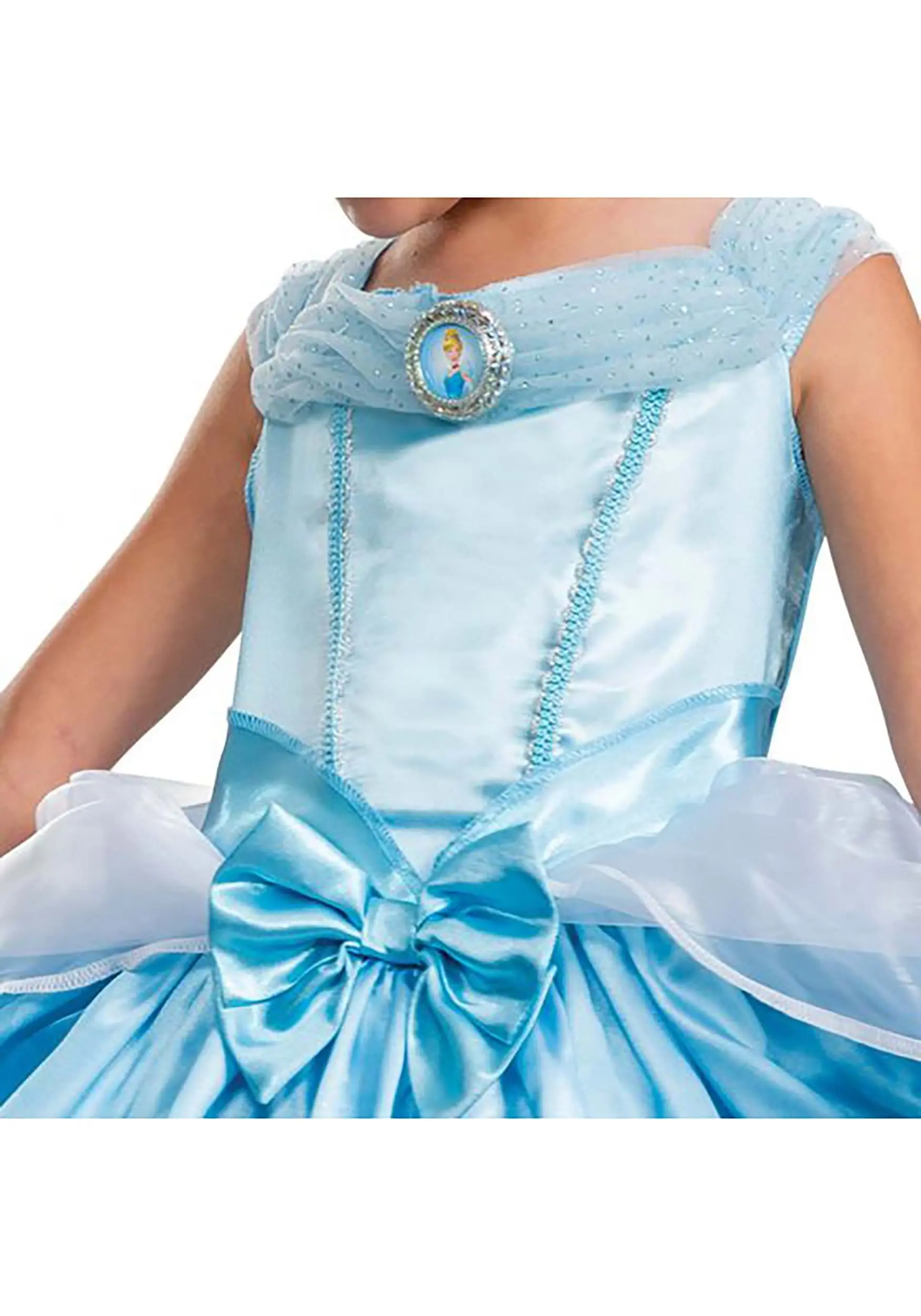 Disguise Disney Deluxe Girl's Cinderella Toddler Costume 5 Disguise Disney Deluxe Girl's Cinderella Toddler Costume - Image 3