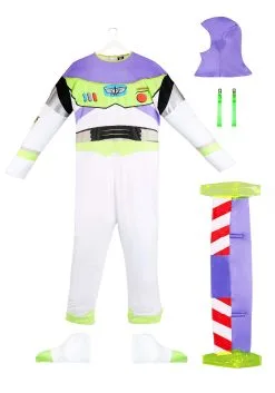 Disguise Deluxe Disney Toy Story Buzz Lightyear Costume For Adults -Video Game Costumes Shop deluxe toy story buzz lightyear adult costume 9