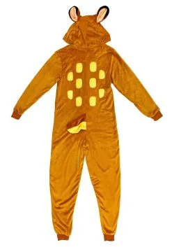MJC International Bambi Disney Union Suit -Video Game Costumes Shop disney bambi union suit alt 2