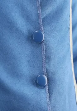 Disguise Limited Women's Mary Poppins Blue Coat Costume -Video Game Costumes Shop disney mary poppins womens blue coat costume 3