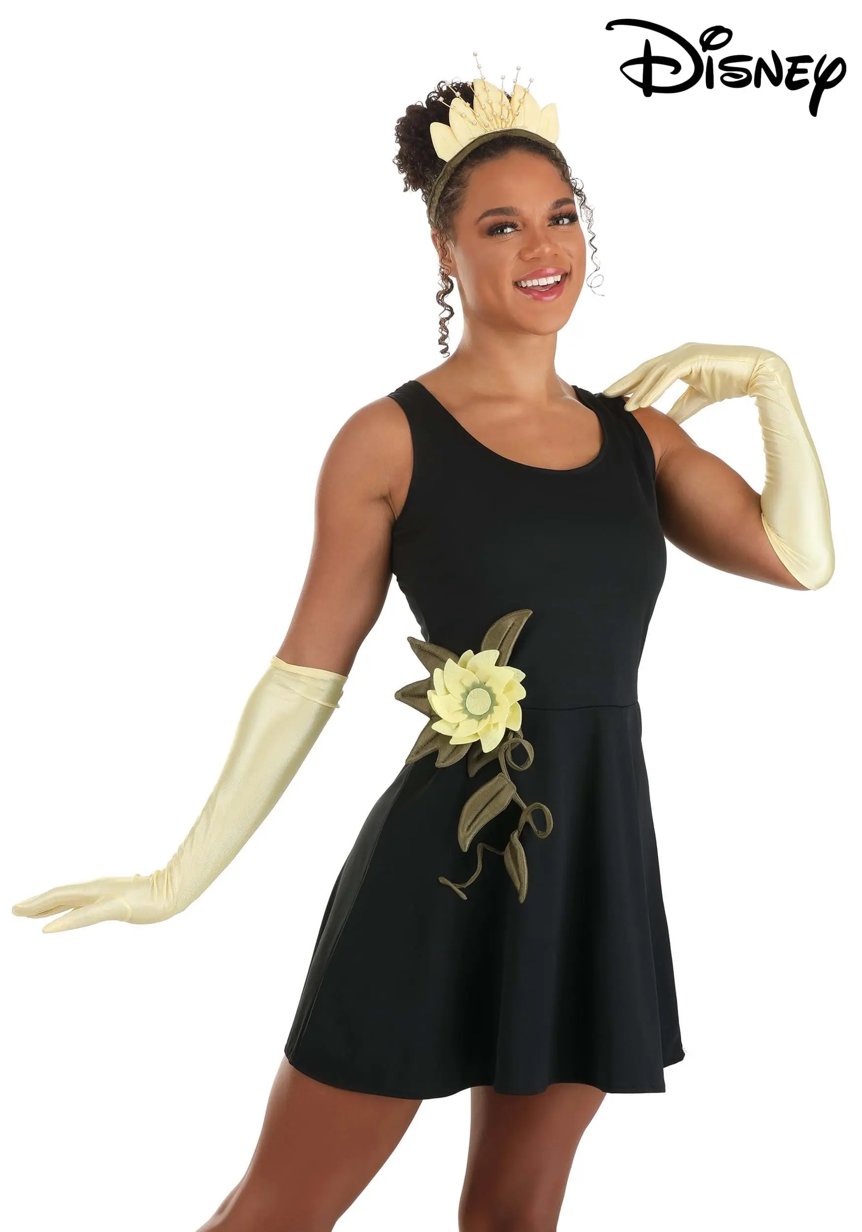 Elope Women's Disney Tiana Princess Costume Kit 3 Elope Women's Disney Tiana Princess Costume Kit