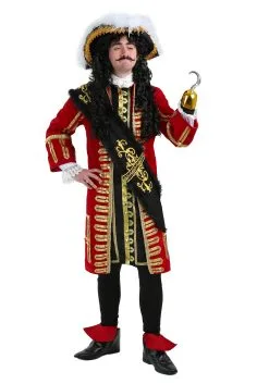 Fun Costumes Adult Elite Captain Hook Costume