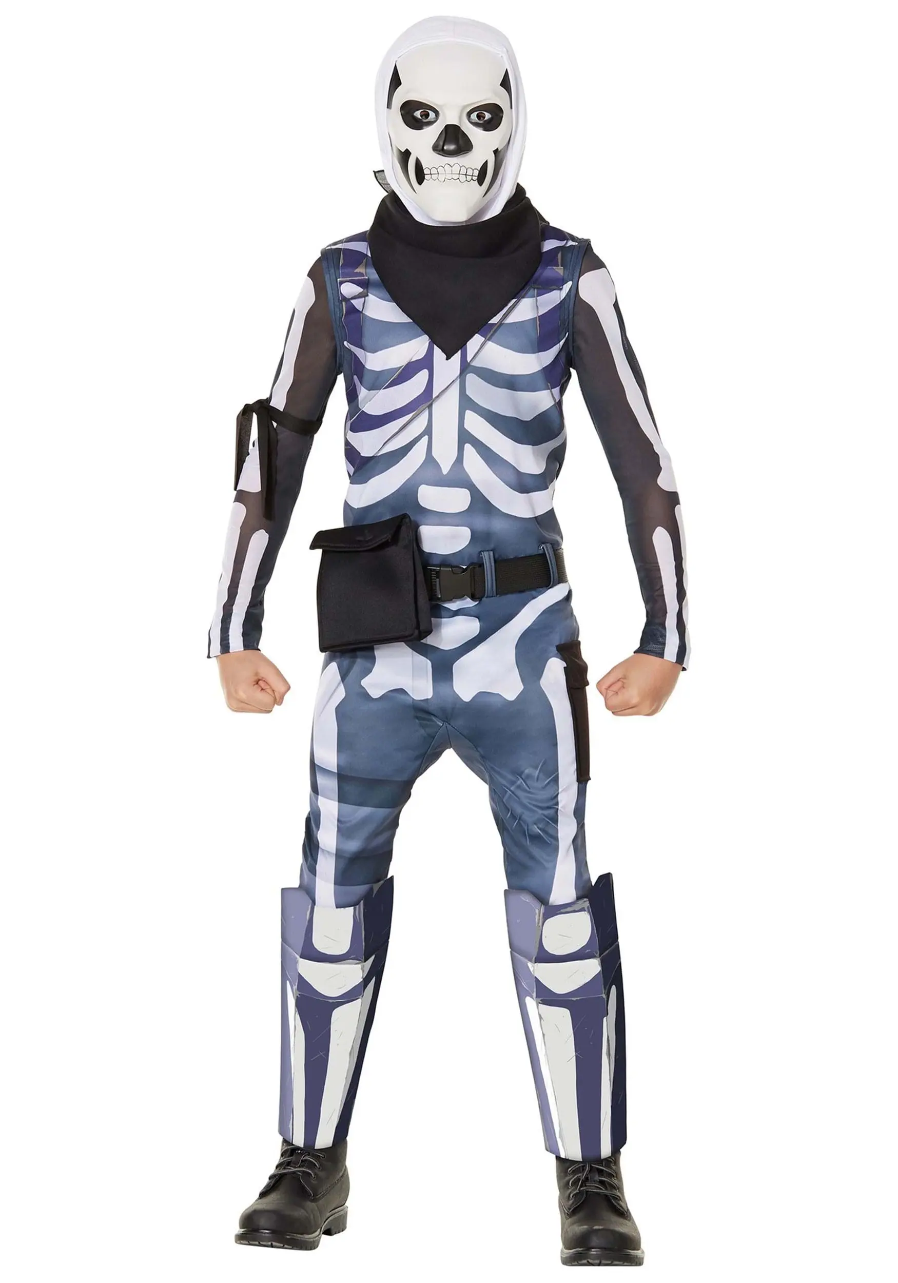 InSpirit Skull Trooper Costume From Fortnite For Kids 3 InSpirit Skull Trooper Costume From Fortnite For Kids