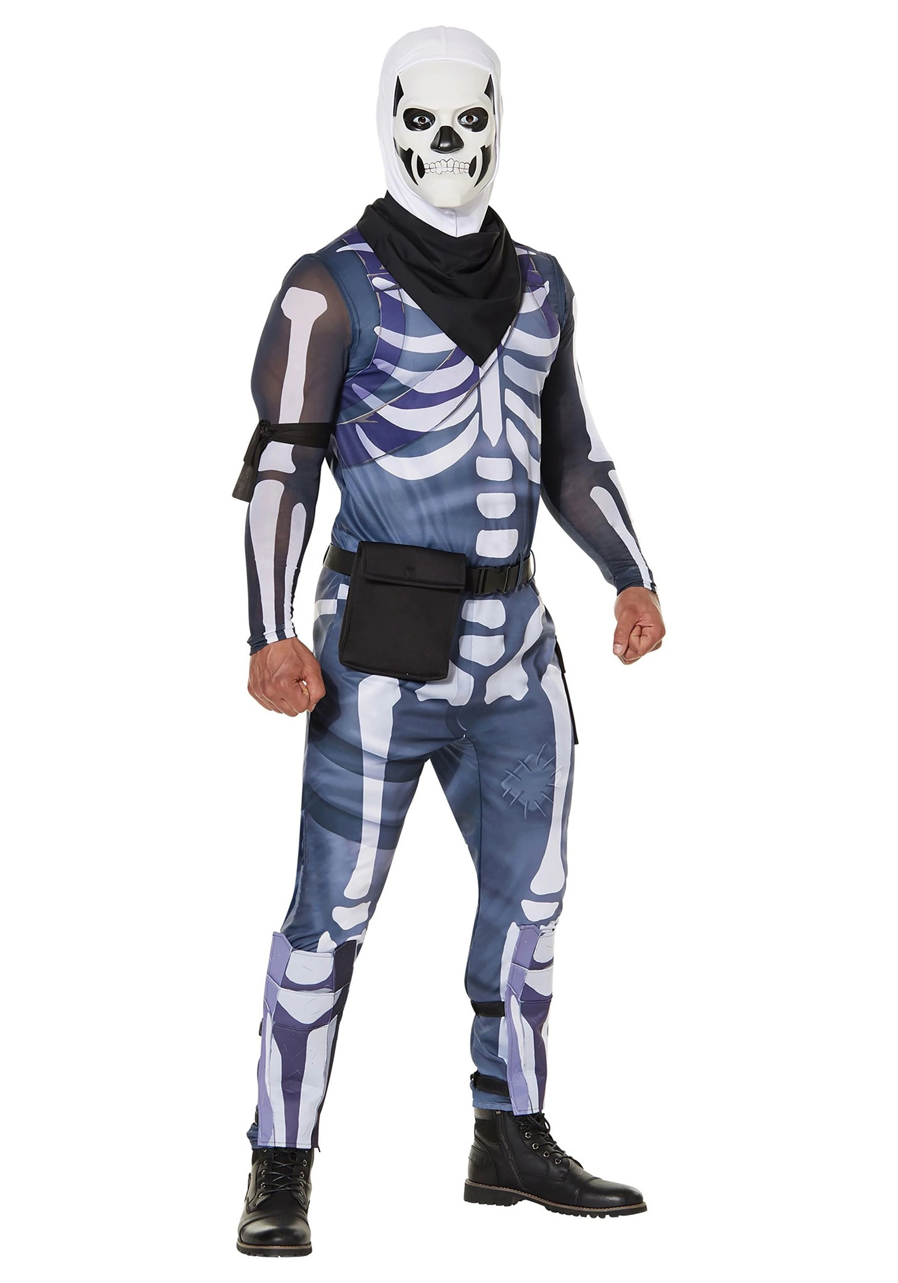 InSpirit Fortnite Men's Skull Trooper Costume 3 InSpirit Fortnite Men's Skull Trooper Costume