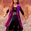 Disguise Deluxe Frozen 2 Girls Anna Costume 1 Disguise Deluxe Frozen 2 Girls Anna Costume -Video Game Costumes Shop frozen 2 girls anna deluxe costume upd
