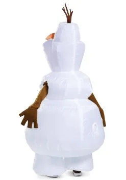 Disguise Limited Frozen Olaf Inflatable Costume For Adults -Video Game Costumes Shop frozen adult olaf inflatable costume alt 2