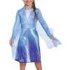 Disguise Frozen Elsa Travelling Dress Costume For Girls -Video Game Costumes Shop frozen girls elsa travelling dress costume
