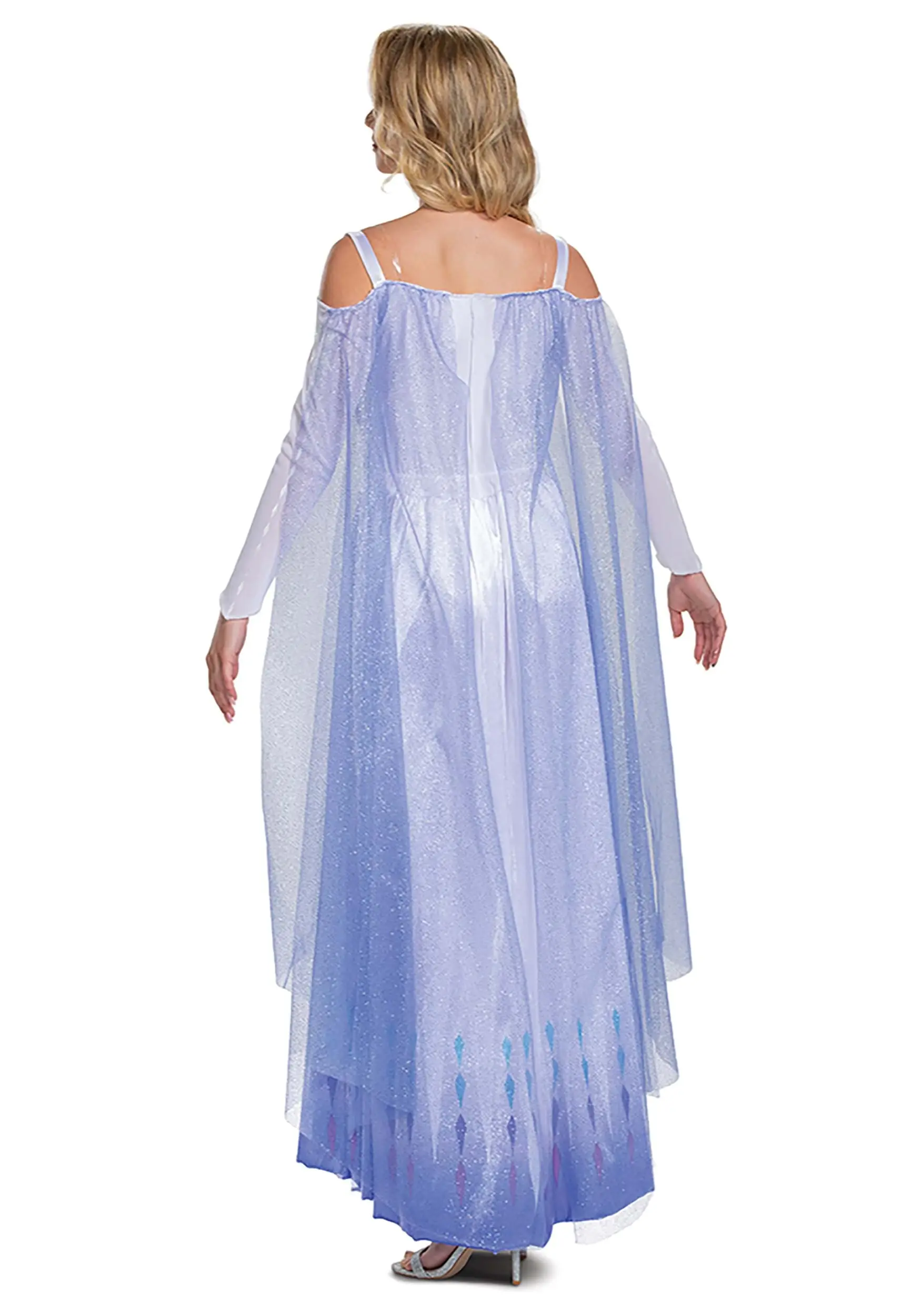 Disguise Frozen Snow Queen Elsa Deluxe Women's Costume 4 Disguise Frozen Snow Queen Elsa Deluxe Women's Costume - Image 2