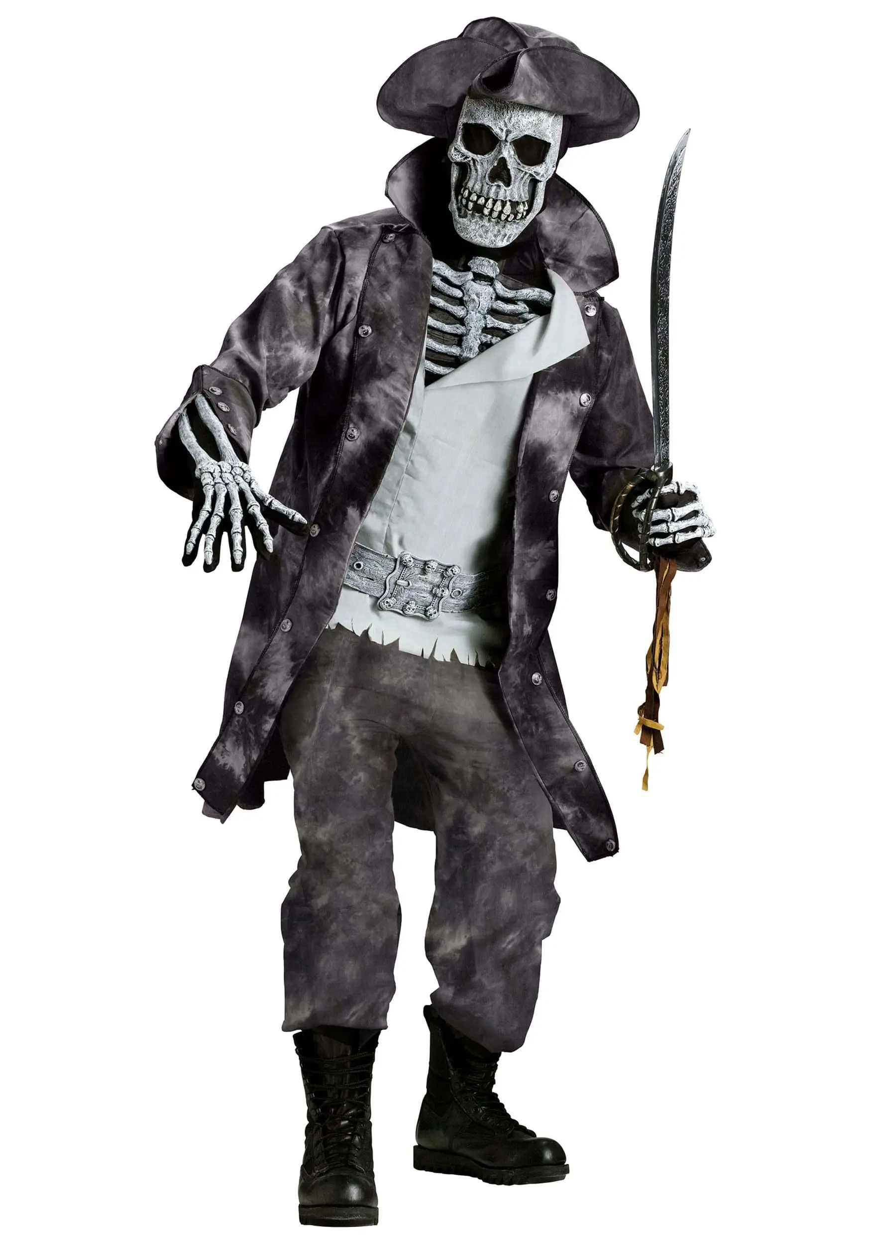 Fun World Ghost Pirate Costume 3 Fun World Ghost Pirate Costume