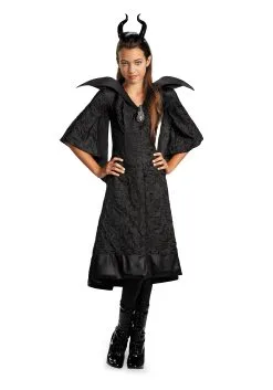 Disguise Girls Classic Maleficent Christening Costume Gown