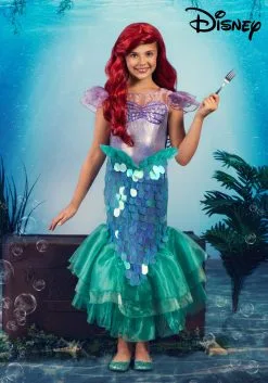 LF Products Pte. Ltd. Disney Little Mermaid Ariel Costume For Girls