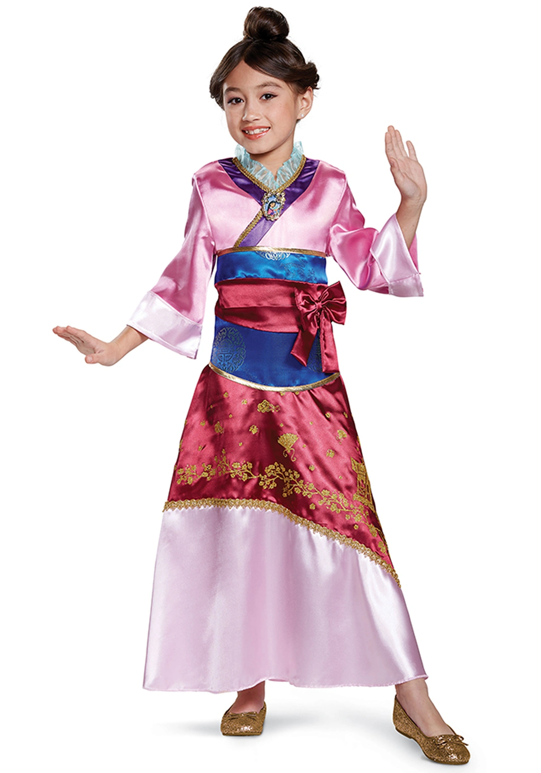 Disguise Mulan Deluxe Child Costume 3 Disguise Mulan Deluxe Child Costume