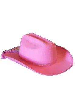 Aeromax Pink Sparkle Girl's Cowboy Hat & Bandana Set 10 Aeromax Pink Sparkle Girl's Cowboy Hat & Bandana Set -Video Game Costumes Shop girls pink sparkle cowboy hat bandana set alt 2