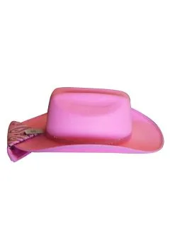 Aeromax Pink Sparkle Girl's Cowboy Hat & Bandana Set 11 Aeromax Pink Sparkle Girl's Cowboy Hat & Bandana Set -Video Game Costumes Shop girls pink sparkle cowboy hat bandana set alt 3