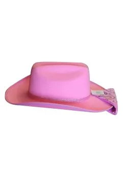 Aeromax Pink Sparkle Girl's Cowboy Hat & Bandana Set 12 Aeromax Pink Sparkle Girl's Cowboy Hat & Bandana Set -Video Game Costumes Shop girls pink sparkle cowboy hat bandana set alt 4