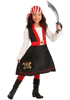 LF Products Pte. Ltd. Girl's Pretty Pirate Costume