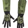 Disguise Halo Infinite Master Chief Deluxe Gloves -Video Game Costumes Shop halo infinite master chief deluxe gloves
