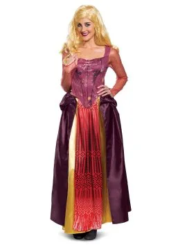 Disguise Hocus Pocus Deluxe Sarah Costume For Adults