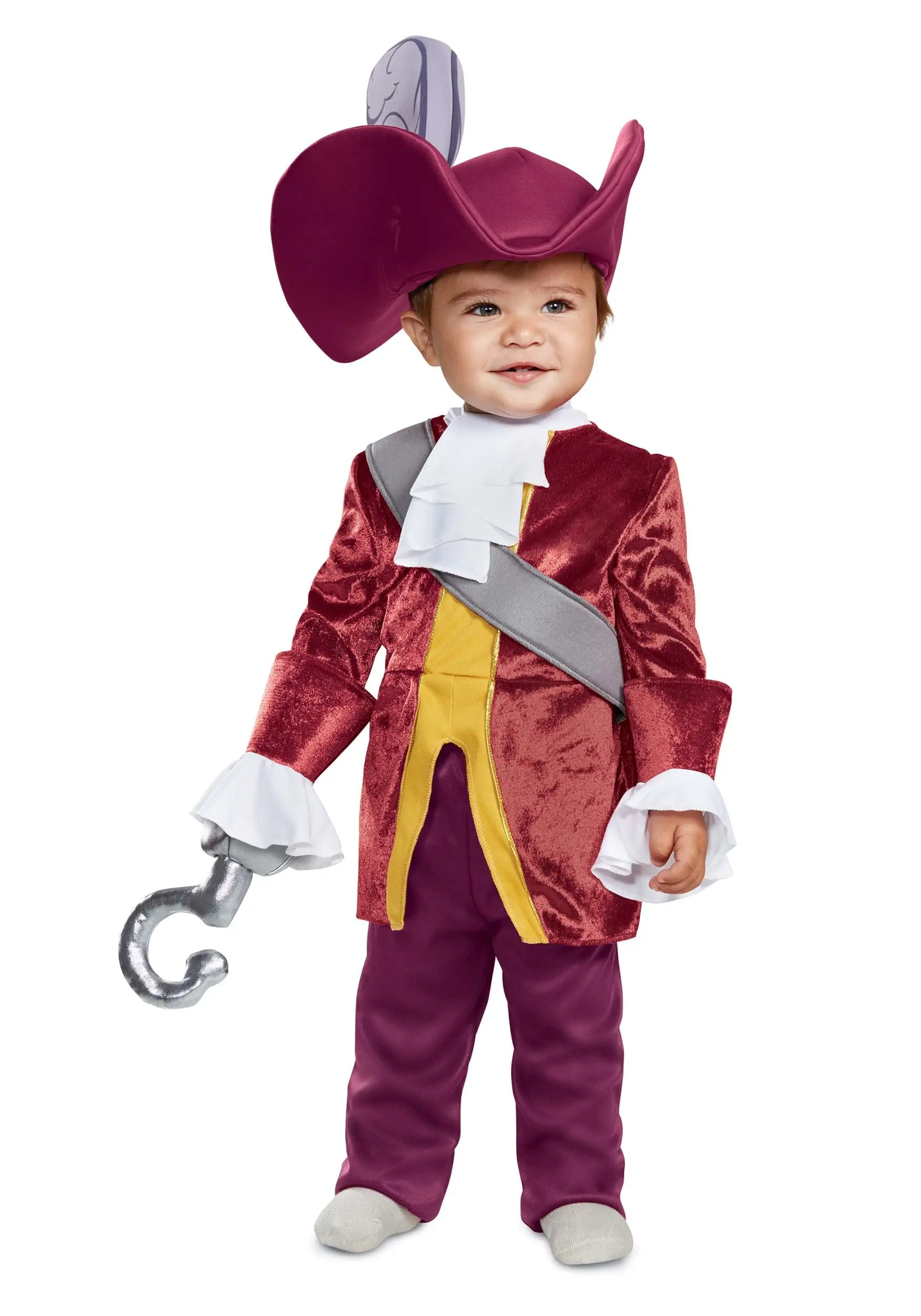 Disguise Captain Hook Classic Costume For Infants 3 Disguise Captain Hook Classic Costume For Infants