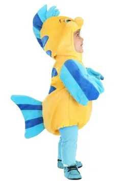 Zhenjiang Lian Yew Every Age Garment Accessories A Disney The Little Mermaid Infant Flounder Costume -Video Game Costumes Shop infant flounder costume alt 4