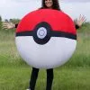 Disguise Inflatable Poké Ball Adult Costume -Video Game Costumes Shop inflatable poke ball adult costume