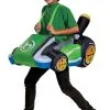 Disguise Inflatable Yoshi Kart Costume For Kids -Video Game Costumes Shop kids inflatable yoshi cart costume